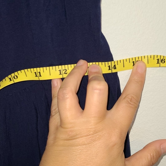 The Drop Blue Tie Shoulder dress - Picture 9 of 9